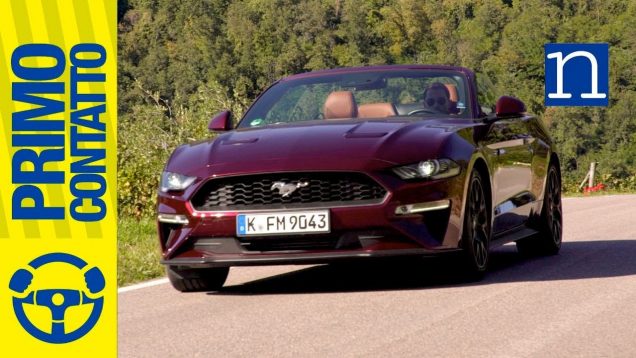 NEW! Ford Mustang Cabrio 2018 | Come va la 2.3 turbo e la 5.0 V8