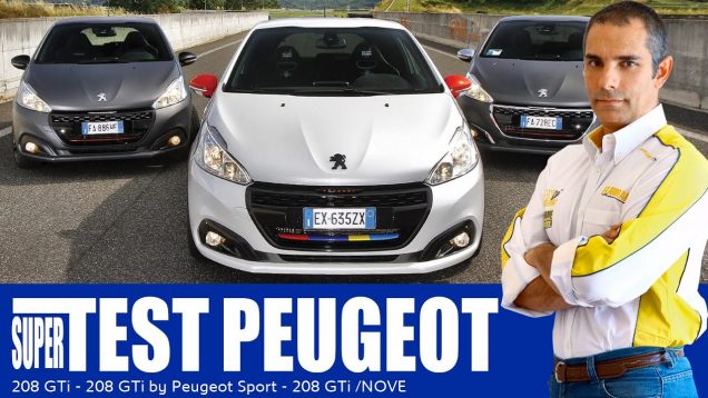 Peugeot 208 GTi by Peugeot Sport | Test Prova in pista
