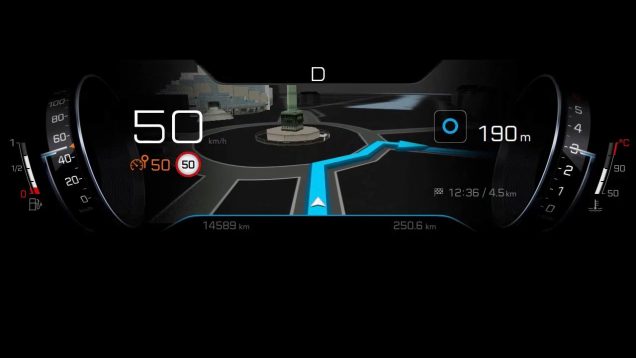 Peugeot i-Cockpit Nuova grafica