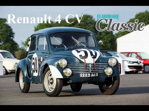 Renault 4 CV  [1951] | Renault Classic | Test Racing