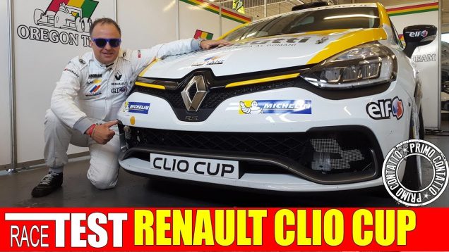 Renault Clio Cup 220 cv 2017 | Test Racing Brno con telemetria