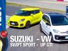 Suzuki Swift Sport vs VW Up! GTI || MEGA PROVA IN PISTA!!!!