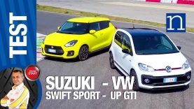 Suzuki Swift Sport vs VW Up! GTI || MEGA PROVA IN PISTA!!!!