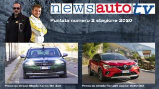 NewsautoTV puntata 2 2020 Skoda Karoq Renault Captur