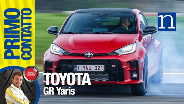 Toyota Yaris GR video della prova