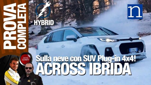 Suzuki Across Plugin 2021 prova su neve