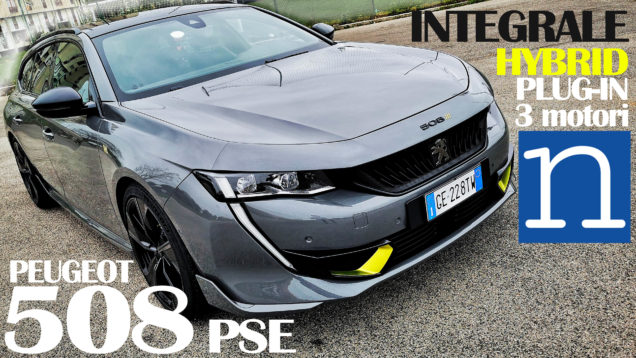 PEUGEOT 508 PSE SW sportiva prova