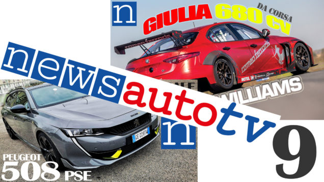 Puntata 9 NATV Peugeot 508  Giulia Ferraris ETCR elettrica