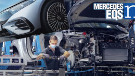 fabbrica mercedes EQS elettrica