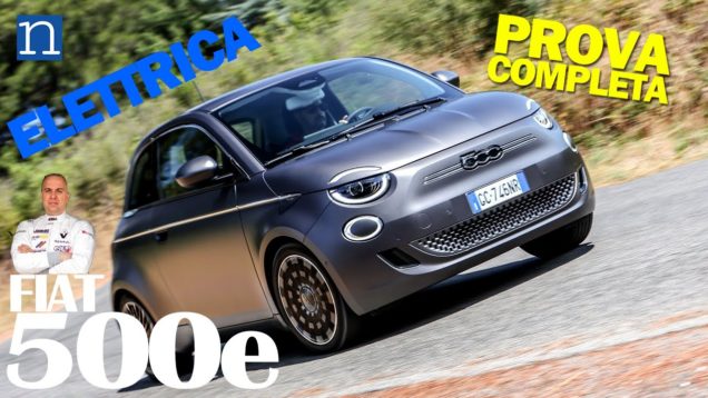 Fiat 500e video prova