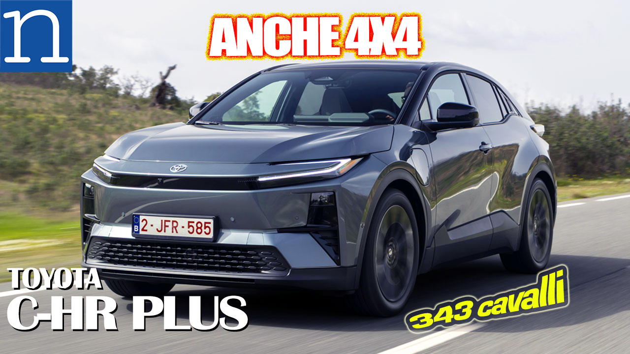 Toyota C-HR+ AWD test drive