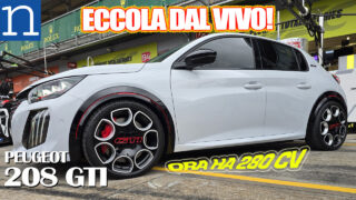 Peugeot 208 GTI elettrica video