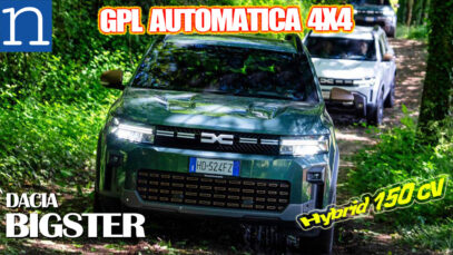 Dacia Bigster 2026 gpl 4X4 hybrid video prova