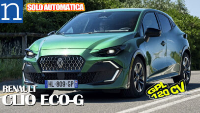Renault Clio 2026 GPL video prova